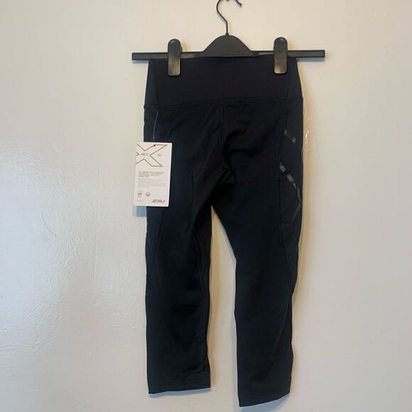 2 XU MCS bonded midrise lightweight quick drying coat waistband leggings - Picture 4 of 8